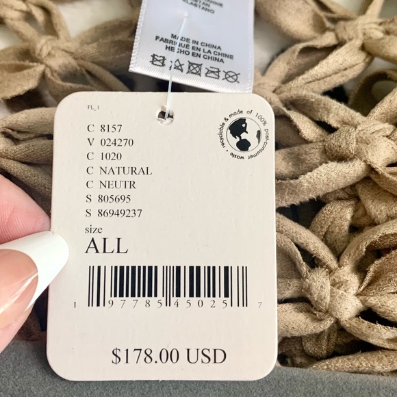 Free People Sunrise FABULOUS Fringe Faux-Suede Shawl - Picture 7 of 14